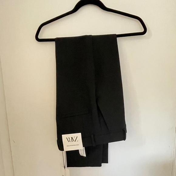 Black High Rise Zara Trousers - NWT - Picture 1 of 5